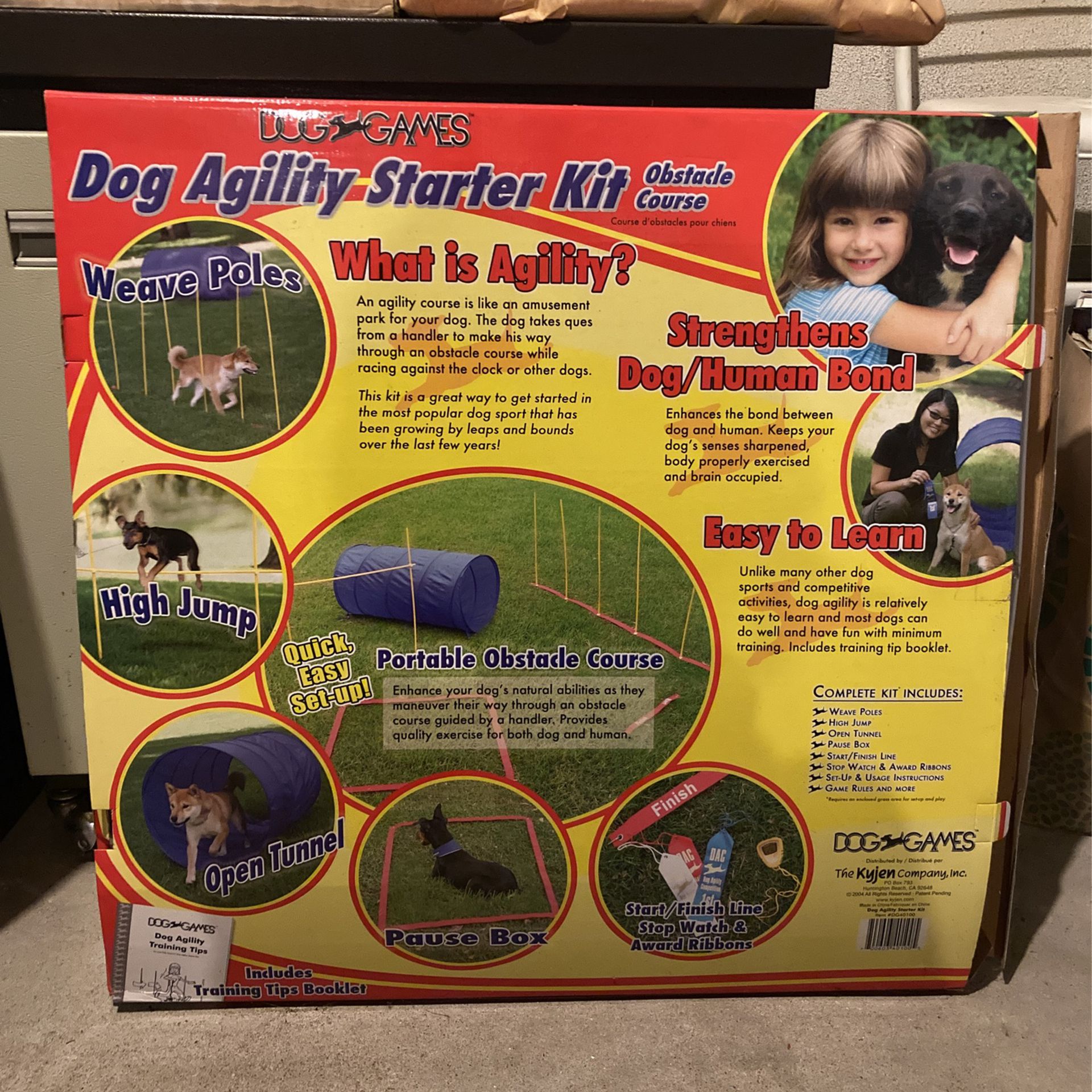 Dog Agility Starter Kit Obstacle Course