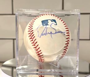 Dansby Swanson Chicago Cubs Signed Autograph Baseball Beckett Authenticated