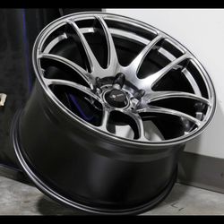 Brand New Circuit Performance CP32 18x10.5 Hyper Black 5x114.3 [+22mm] (4)