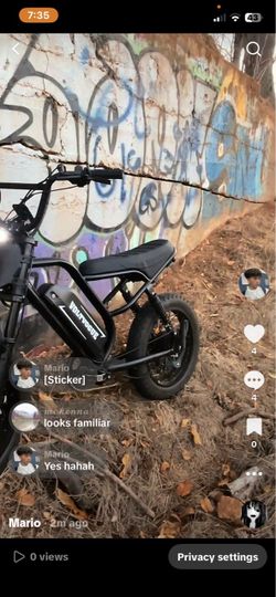 Volt vougue ebike 1500 watts 31 mph need to get rid of fast!! Throw a offer out