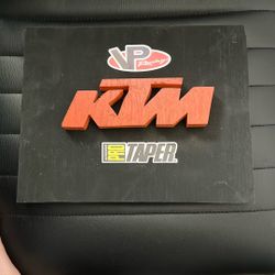 Wooden Ktm Sign
