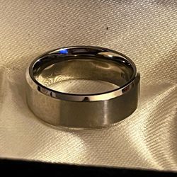 Titanium Ring, Wedding Band, Mens, size 10