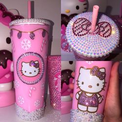New Hello Kitty Pink Starbucks Cup