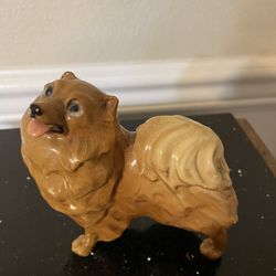 Pomeranian Royal Design  Morten Dog Statue Vintage from the 1950s