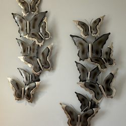 Metal Butterfly Wall Decor