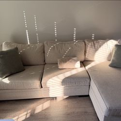 Living Spaces: RAF Oversized Chaise, LAF Sofa