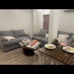 Couches & Ottoman 