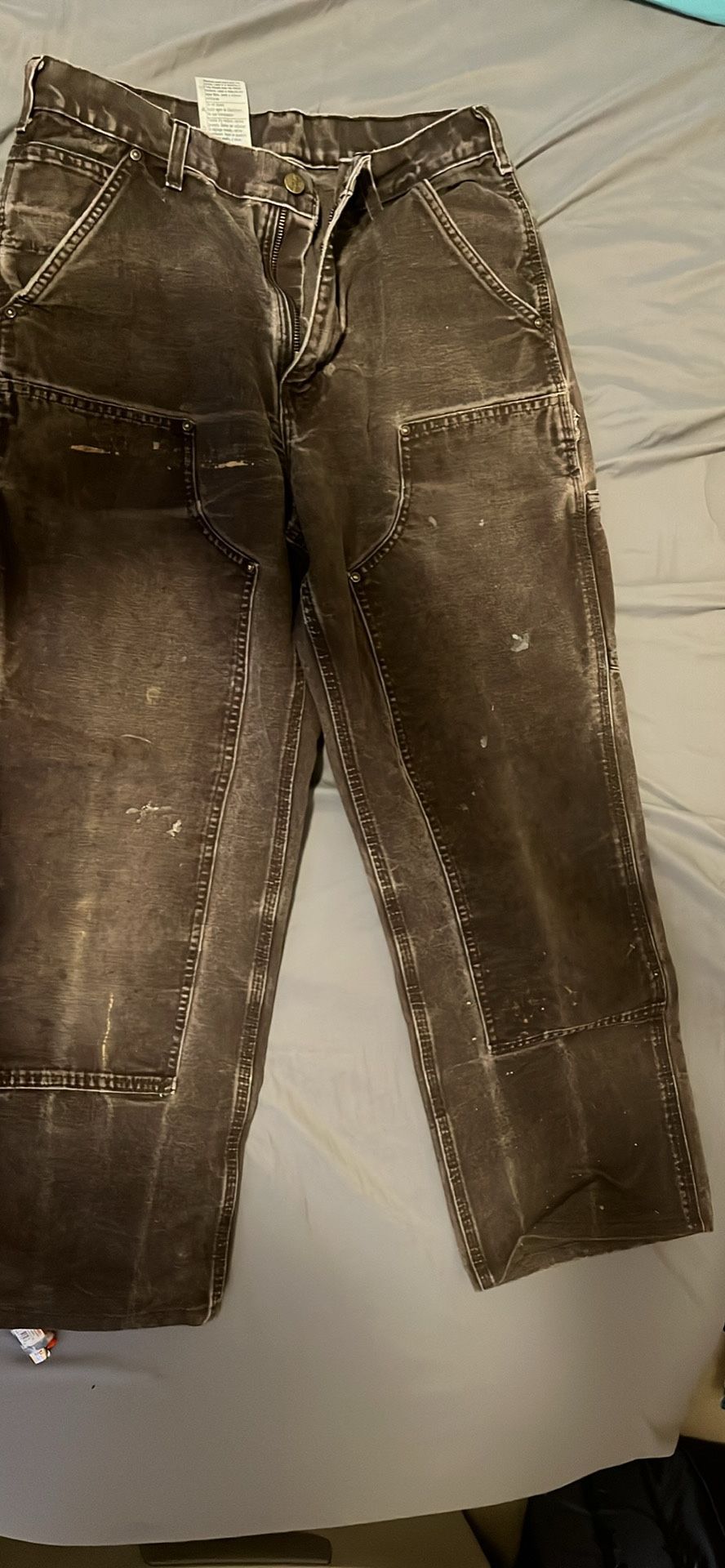 Brown carhartt work Pants