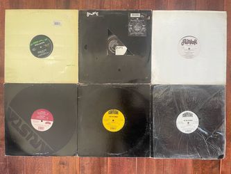 Lot of 13 Early 90s House Music / Techno / Eurodance 12” Vinyl DJ Records - UK / Italy / US