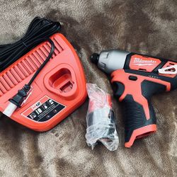 M12 12V Lithium-Ion Cordless 1/4 in. Hex Impact