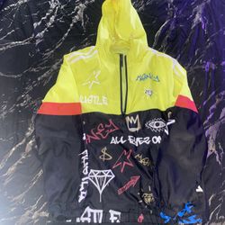 Neon Mens Bomber Jacket