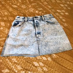 Palmetto’s  Vintage 80’s Denim Skirt 