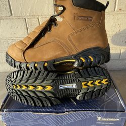 Michelin Size 12W Men’s Steel Toe Work Boots 50% OFF! NEW IN BOX