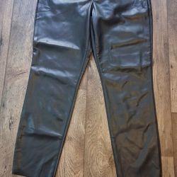 Express Like Leather Pants #12 BLACK 