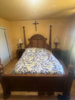 Wood Bed Frame