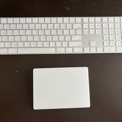 Apple Magic Keyboard + Magic Trackpad 2 – Wireless, Rechargeable, Excellent Condition