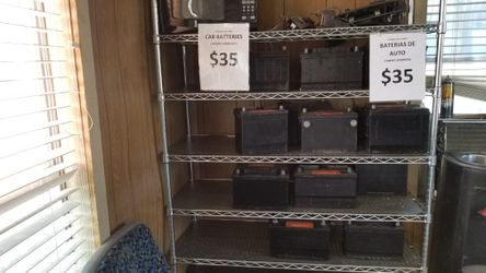 SE VENDEN BATERIAS PARA CARROS EN $35 SE DAN 3 MESES DE GARANTIA TRAYENDO EL CAMBIO (FAVOR DE TRAER LA BATERIA MALA)