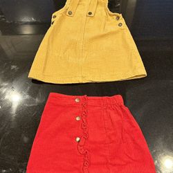 Girl Skirt And Dress