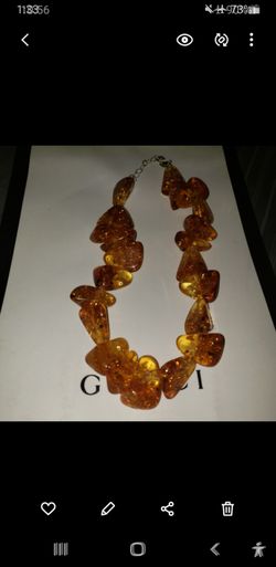 Authentic Natural Amber Necklace