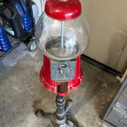 Vintage Gum Ball Machine