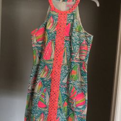 Lilly Pulitzer Dress Multi Color Size 6