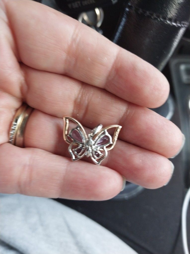 Butterfly Charm Necklace