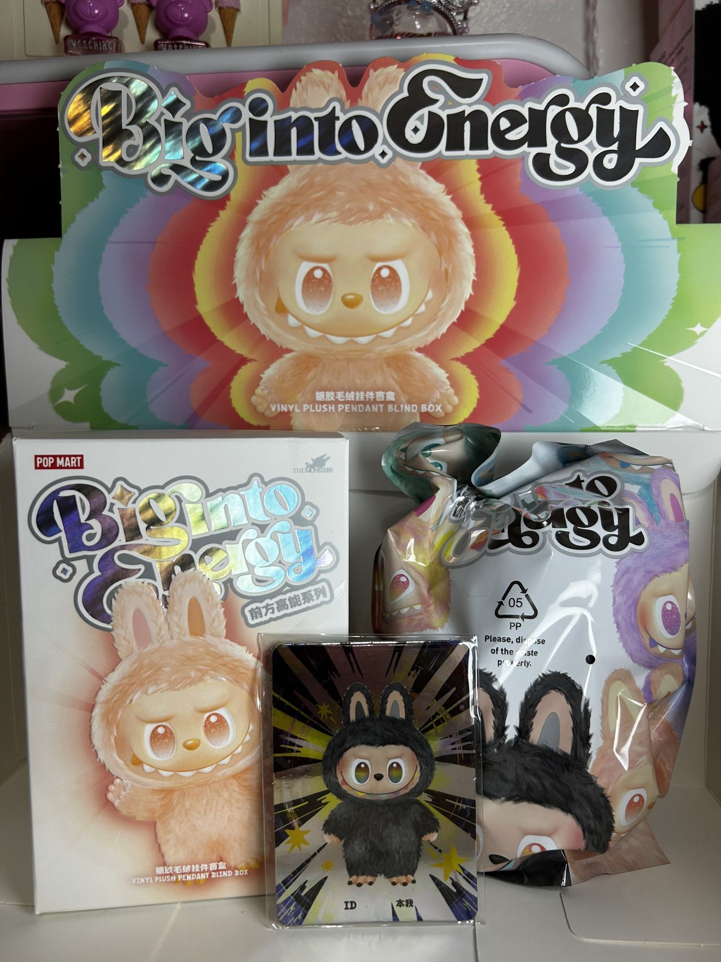 Big Into Energy Secret Labubu ID