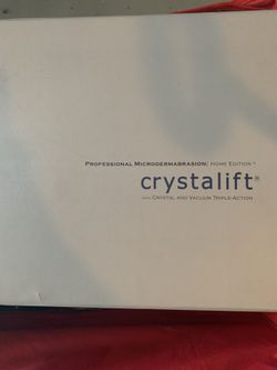 Crystalift Home Microdermabrasion Facial machine and kit