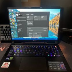 MSI Raider Gaming Laptop, 16" IPS FHD Display, 13th Gen Intel Core i9-13950HX, 64 GB DDR5 RAM, 2 TB