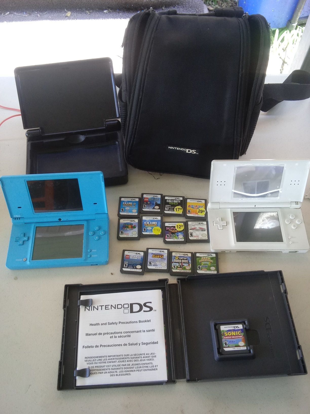 2 Nintendo ds With 13 Games