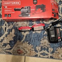 Craftsman V20 4- 1/2 Grinder, Craftsman V20 Battery 2.0 Lithium, Craftsman V20 Battery 4.0 Lithium 