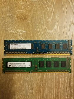 2GB & 1 Gb ddr3 ram