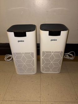 PAIR These are NEVER USED Ganiza G200S AiDot air purifiers designed for large spaces. Original / List Price: Up to $219.99 (frequently heavily discoun