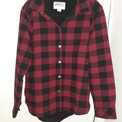 Orvis Ladies Lumberjack Fleece-lined Flannel Snap Button Guide Shirt