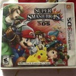 Super Smash Bros for Nintendo 3DS (Complete with Case, Great Condition)