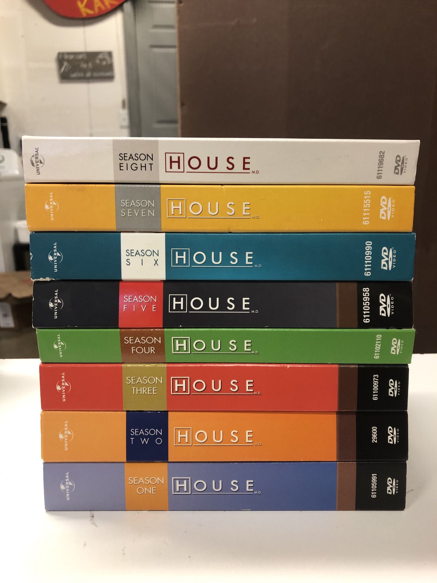 House DVD Seasons 1-8