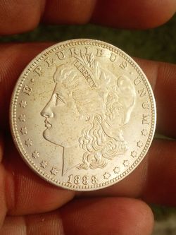 1888 Silver dollar