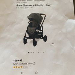 Graco Modes Avant Stroller-savoy 