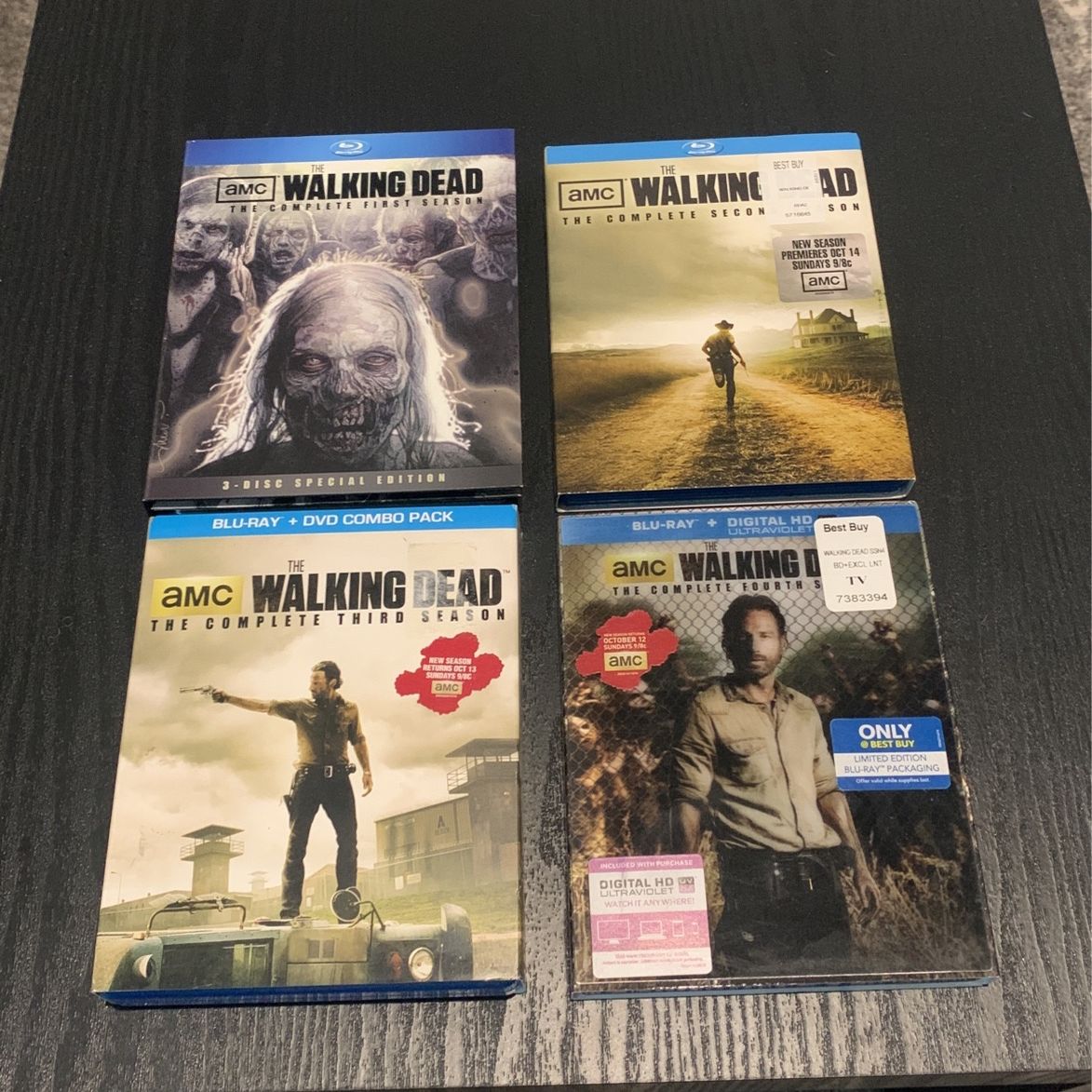 AMC’s The Walking Dead Seasons 1-4 Blu-ray