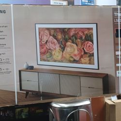 Best Deals.  65" Screen QLED FRAME TV BY SAMSUNG.  2024 MODEL.  ORIGINAL BOX SEALED WITH WALLMOUNT 
