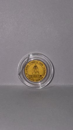 1/1000 oz Gold coin