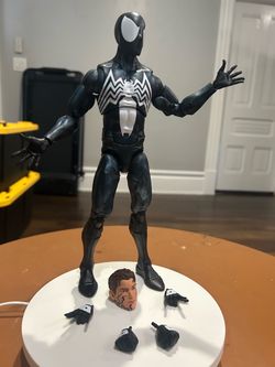 Marvel legends 12 inches black suit Spider-Man
