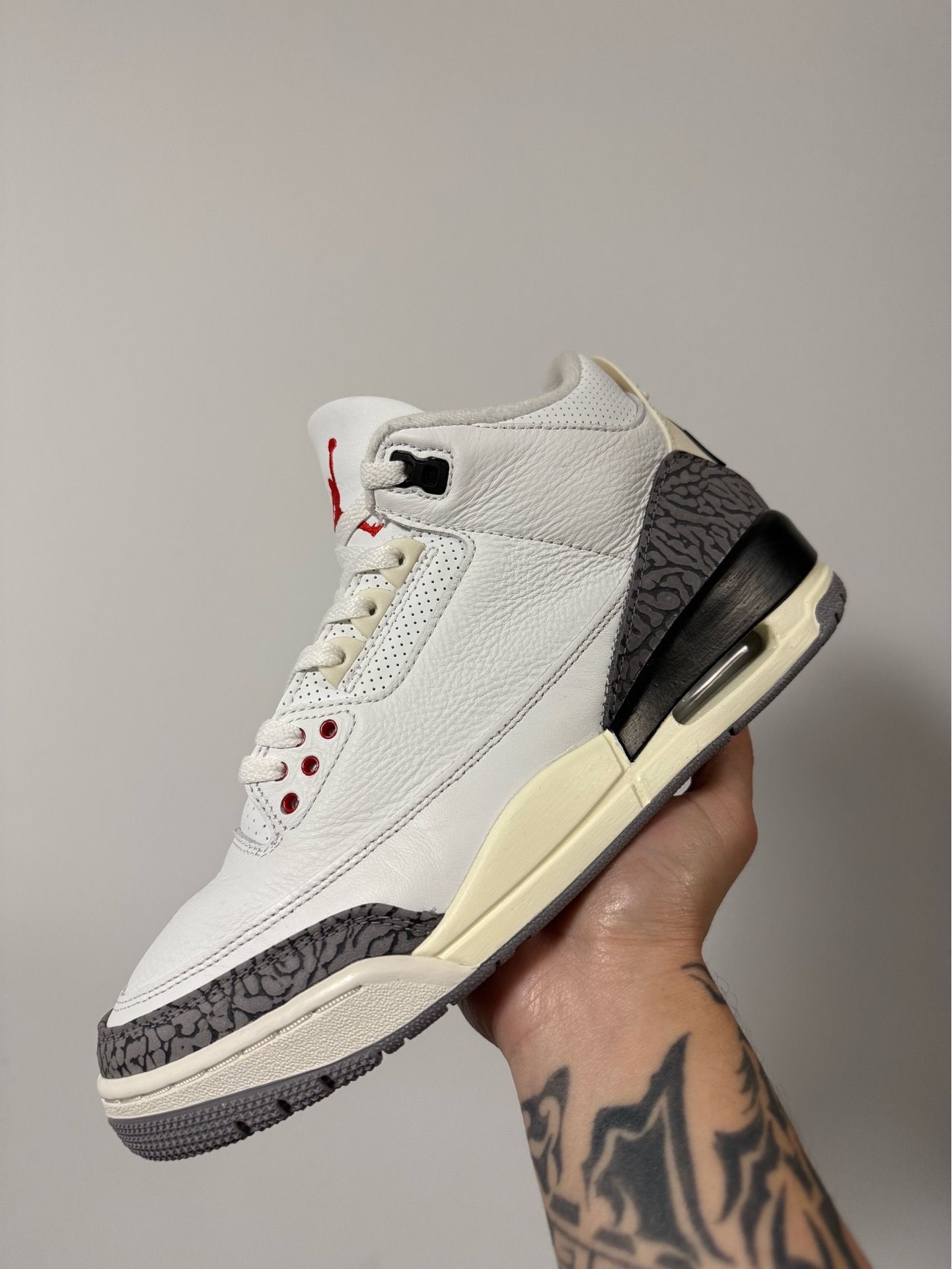 Jordan 3 reimagined white cement