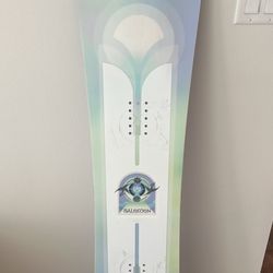 Solomon Lotus Snowboard White/blue/purple
