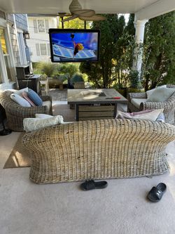 3 Piece Ralph Lauren Wicker Set