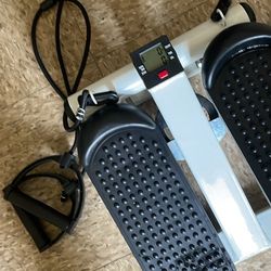 Fitness- Mini Stepper (with stress bands) and Weight Scale