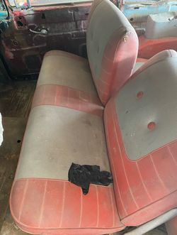 57 Chevy convertible seats