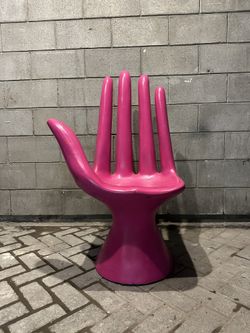 Amazing Vintage Mexican Fiberglass Hand Chair