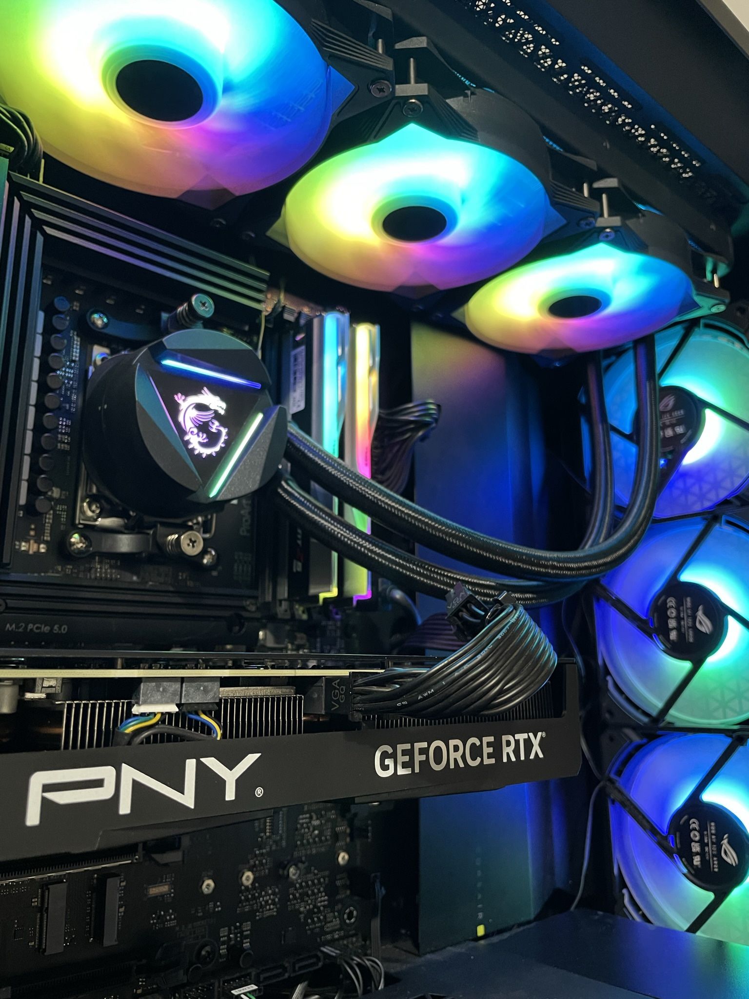 High End Corsair RGB Gaming PC 360+ FPS Ryzen 9 7900x RTX 4070