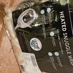 Beautyrest Heated Snuggle Wrap Blanket